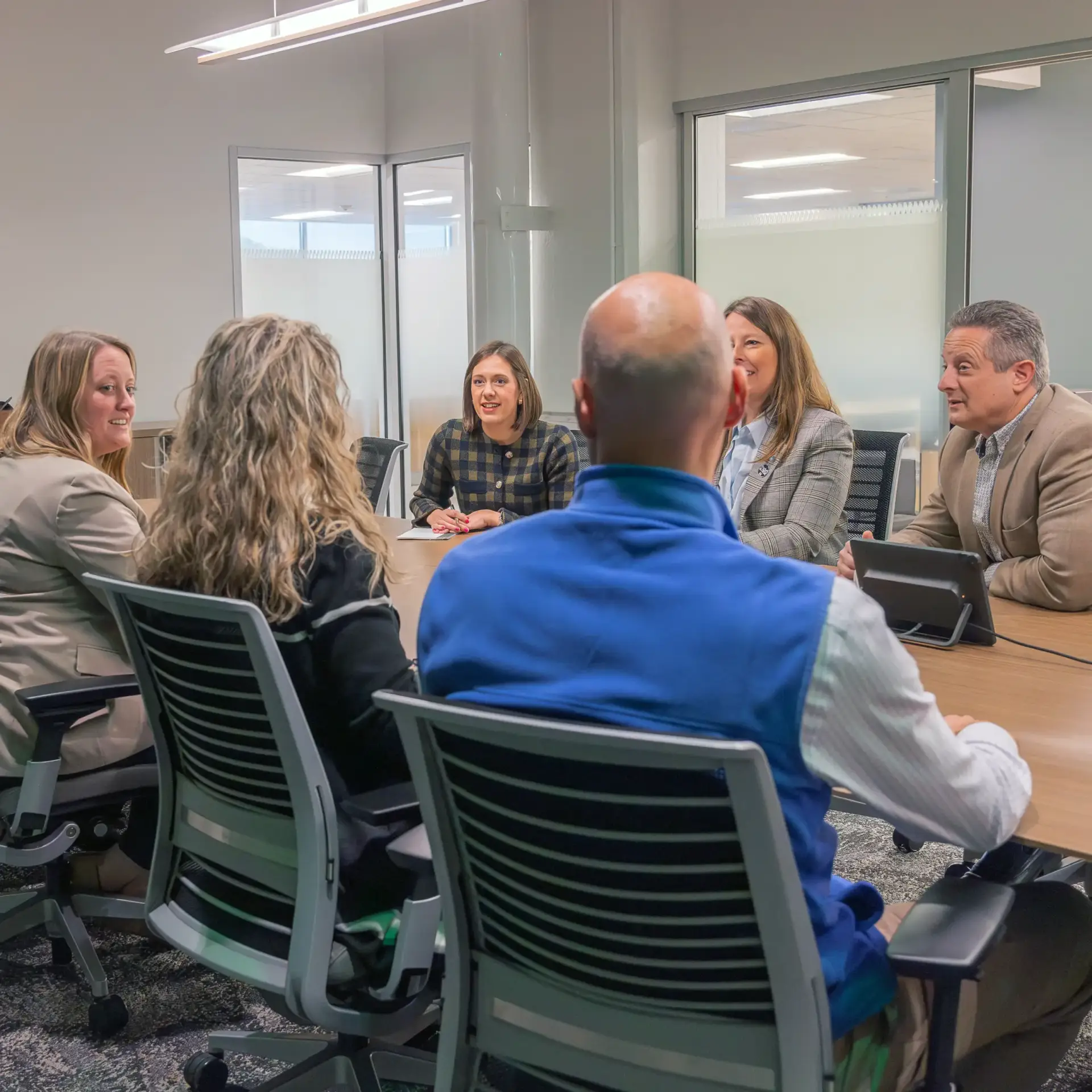 Walsh conference room meeting